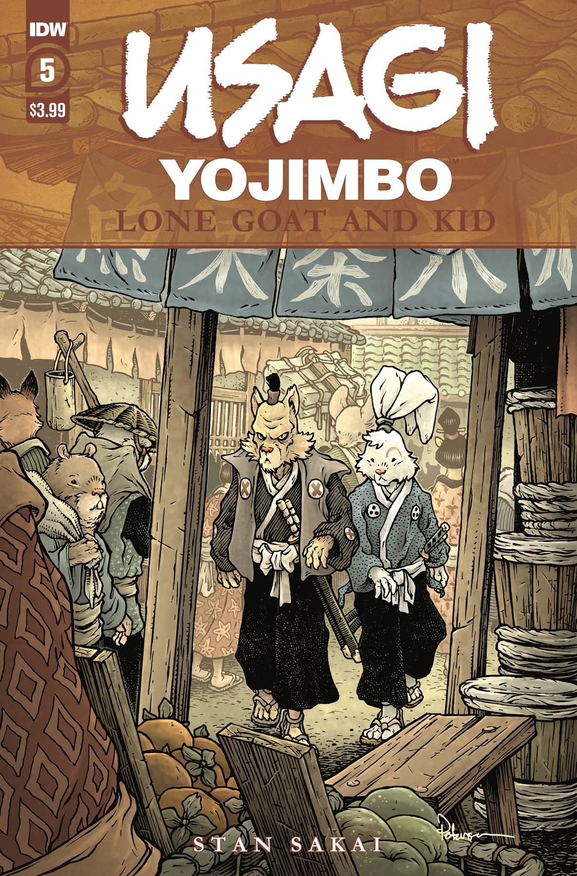 Usagi Yojimbo: Lone Goat and Kid no. 5 (2022 Series)