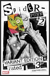 Spider-Punk no. 2 (2022 Series) (Christopher Skrull Variant)