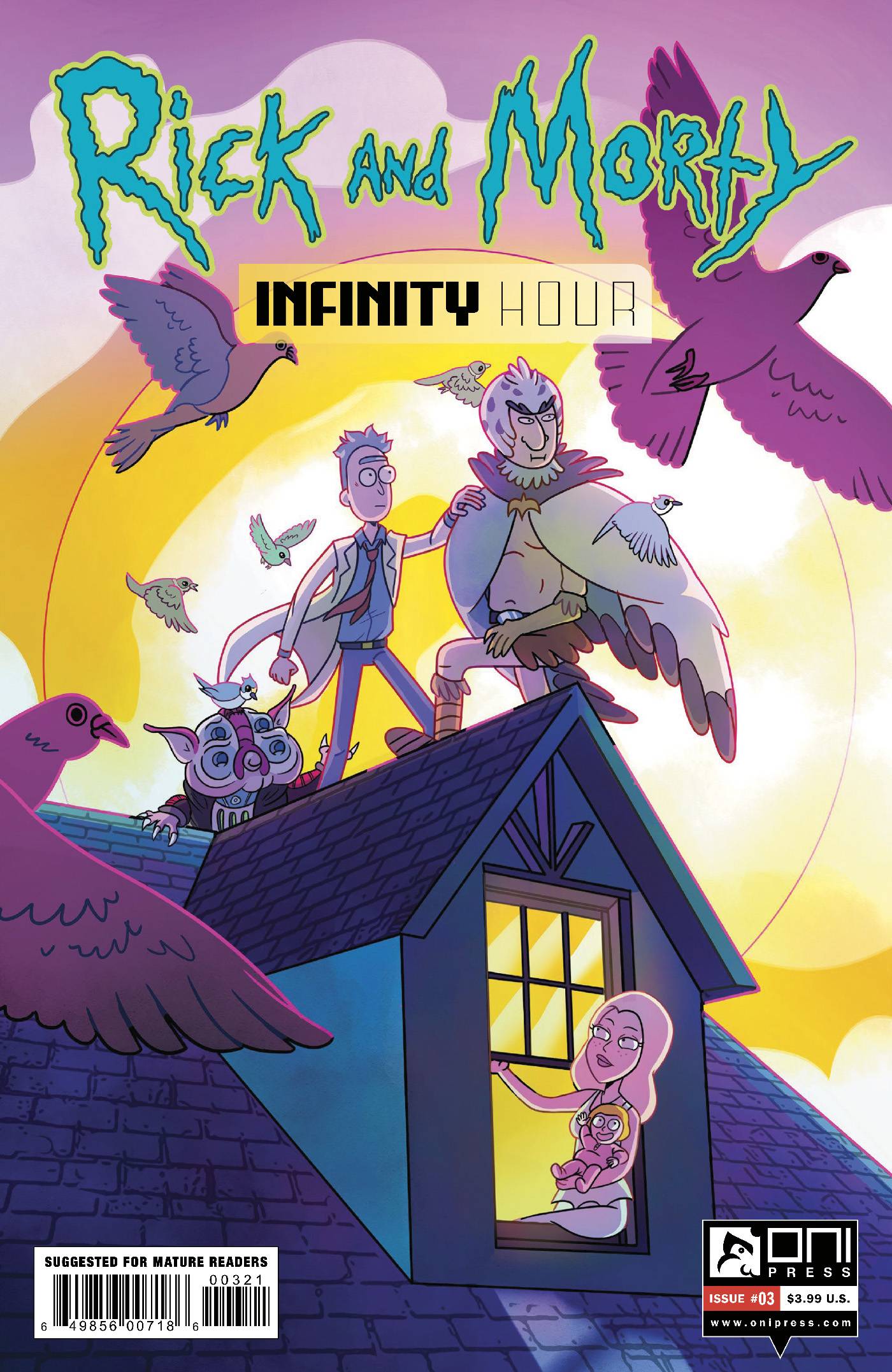 Rick and Morty: Infinity Hour no. 3 (2022 Series) (Cover B)
