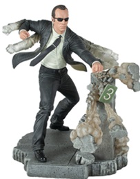 The Matix Gallery Agent Smith PVC Statue