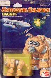 Battlestar Galactica: Daggit 3.75 (Tan) (1978) (Uncarded) - Used