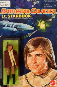Battlestar Galactica: Lt. Starbuck 4-Inch (1978) (Uncarded) - Used