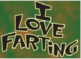 Jumbo Magnet: I Love Farting