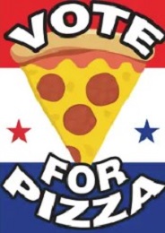 Jumbo Magnet: Vote For Pizza