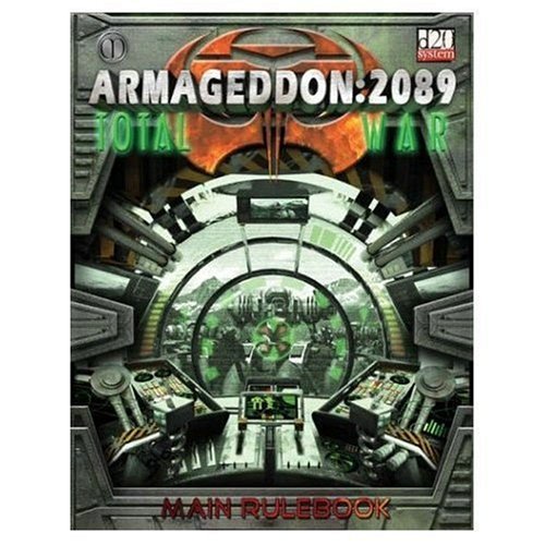 D20: Armageddon 2089: Total War Main Rulebook - Used