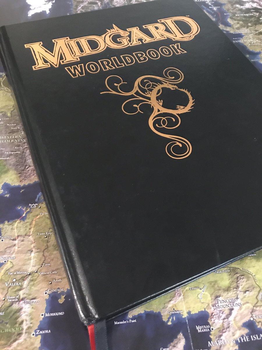 Midgard Campaign Setting Worldbook Premium Edition - Used