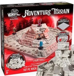 Monster Adventure Terrain: Unpainted Rock Formations Set