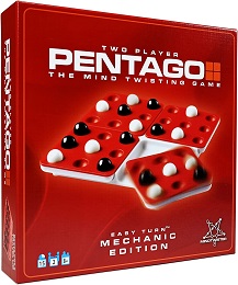 Pentago Board Game - USED - By Seller No: 9411 David and Alisa Palomares Jr