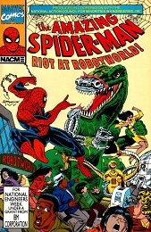 The Amazing Spider-Man: Riot at Robotworld (NACME Giveaway) (1990 One Shot) - Used