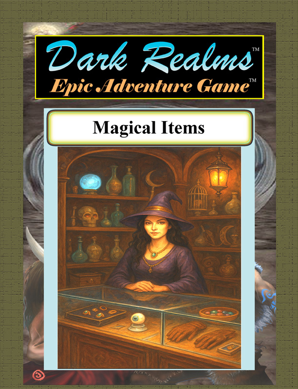 Dark Realms Epic Adventure Game: Magic Items Sourcebook