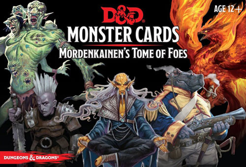 Dungeons and Dragons Monster Cards: Mordenkainens Tome of Foes