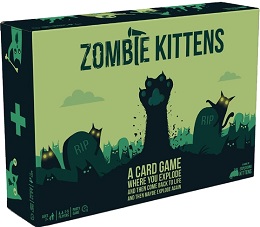 Zombie Kittens Card Game - USED - By Seller No: 22560 Stephen Spencer