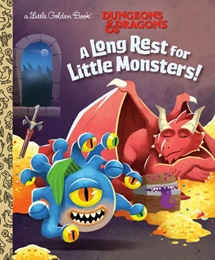 A Long Rest for Little Monsters Little Golden Book