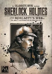 Sherlock Holmes and Moriarty's Web Board Game - USED - By Seller No: 6317 Steven Sanchez
