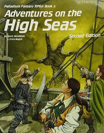 Palladium Fantasy RPG 2nd ed: Adventures on the High Seas - Used