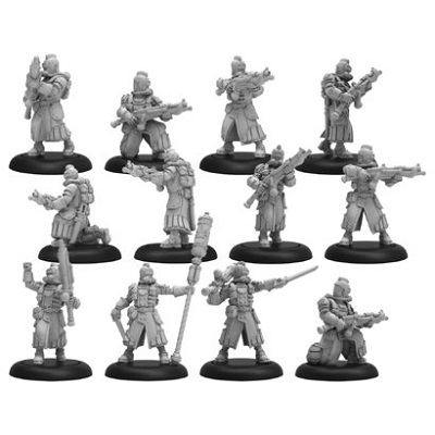 Warmachine: Golden Crucible: Infantry and CA (metal)