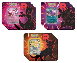 Pokemon TCG: Team Rocket Tin (Mewtwo/Nidoking/Persian) (1 Copy)