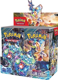 Pokemon TCG: Scarlet and Violet 7: Stellar Crown Booster Box (36 Packs)