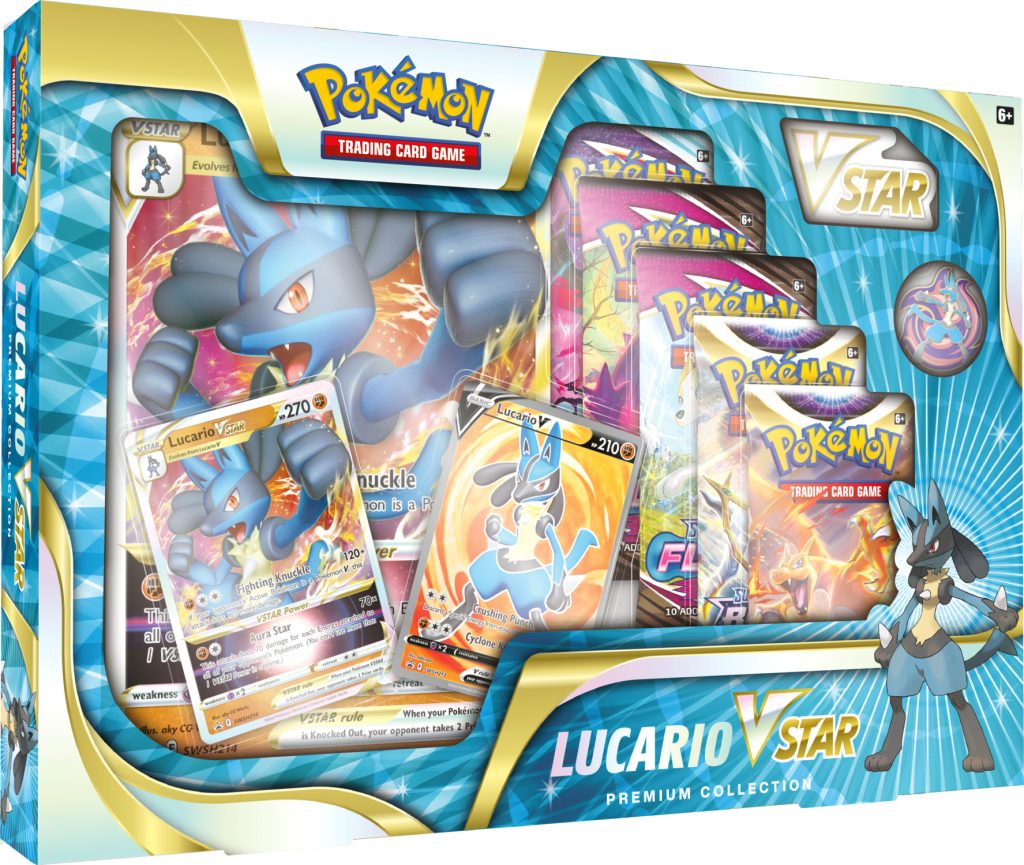 Pokemon TCG: Lucario V-Star Premium Collection