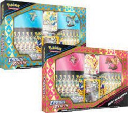 Pokemon TCG: Sword & Shield 12.5: Crown Zenith Premium Figure Collection (Shiny Zacian/Shiny Zamazenta) (1 Copy)