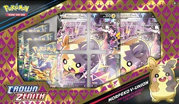 Pokemon TCG: Crown Zenith Morpeko V-Union Playmat Premium Collection