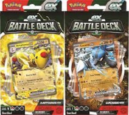 Pokemon TCG: Ampharos EX / Lucario EX Battle Deck (1 Copy)