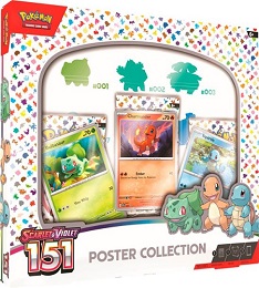 Pokemon TCG: Scarlet and Violet 151: Poster Collection