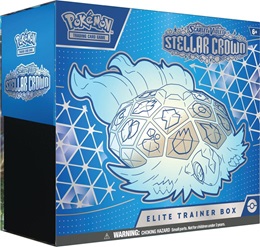 Pokemon TCG: Scarlet and Violet 7: Stellar Crown Elite Trainer Box