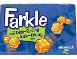 Farkle Dice Game (Playmonster Version) - USED - By Seller No: 18497 Keegan Brewster