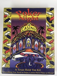 Poker Night A Texas Hold em Kit - USED - By Seller No: 11469 Joe Richard