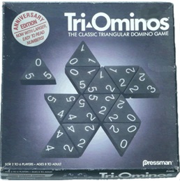 Tri-Ominoes Anniversary Edition - USED - By Seller No: 26928 Tom Bissa