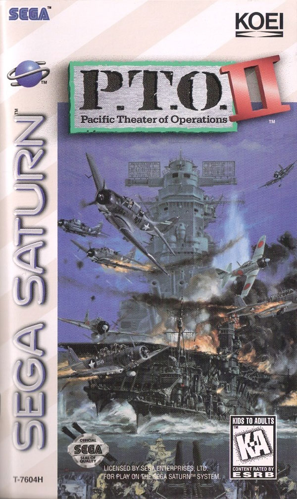 P.T.O. Pacific Theater of Operations II - Sega Saturn