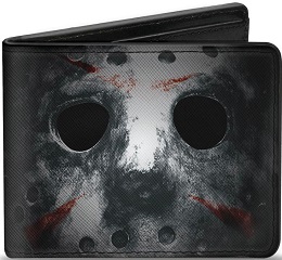 Friday the 13th: Jason Mask Close-Up Bi-Fold Wallet