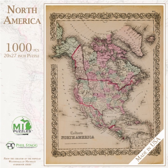 North America Puzzle (1000pcs)