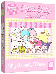 Hello Kitty and Friends "My Favorite Flavor" 1000 Piece Puzzle