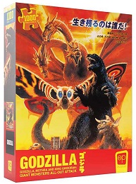 Godzilla, Mothra and King Ghidorah: Giant Monsters All-Out Attack - 1000 Piece Puzzle