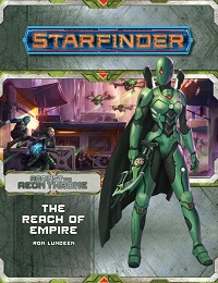 Starfinder: Adventure Path: Against the Aeon Throne: The Reach of Empire - Used
