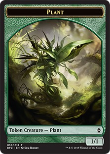 Plant Token - Green - 1/1