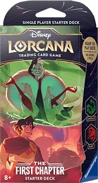 Disney Lorcana: The First Chapter Starter Deck: Daring And Deception (Emerald and Ruby)