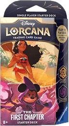 Disney Lorcana: The First Chapter Starter Deck: Heart of Magic (Amber and Amethyst)