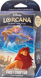 Disney Lorcana: The First Chapter Starter Deck: Steadfast Strategy (Sapphire and Steel)