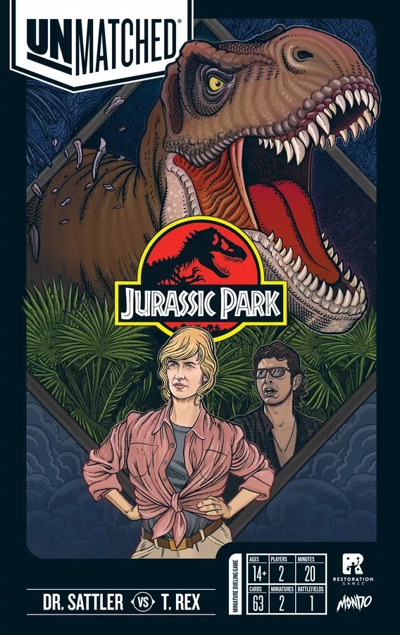 Unmatched: Jurassic Park - Sattler vs T Rex