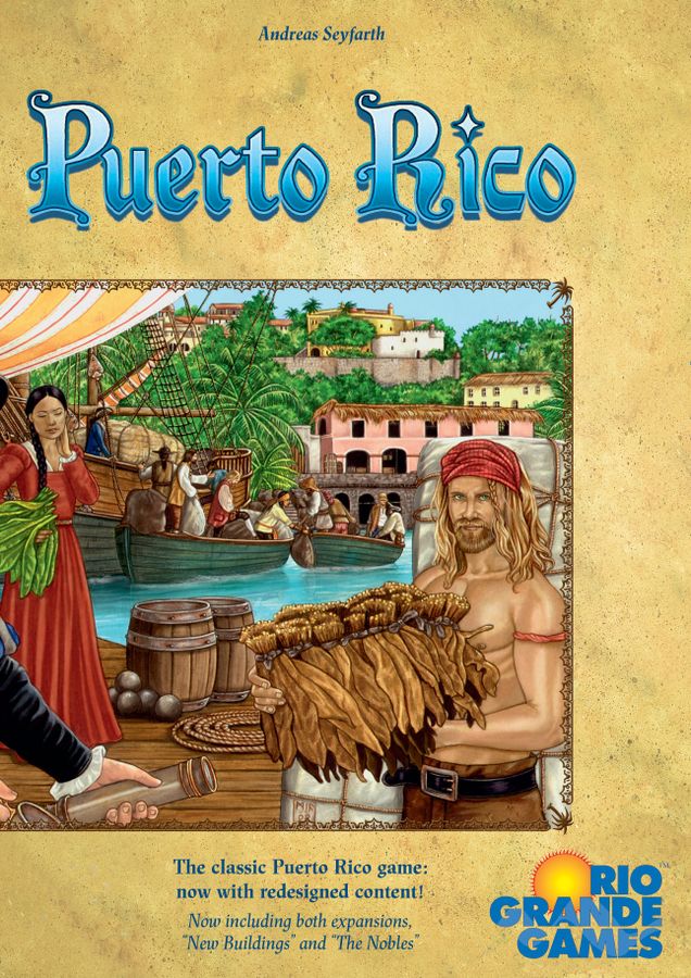 Puerto Rico Board Game Deluxe Edition (including both expansions)