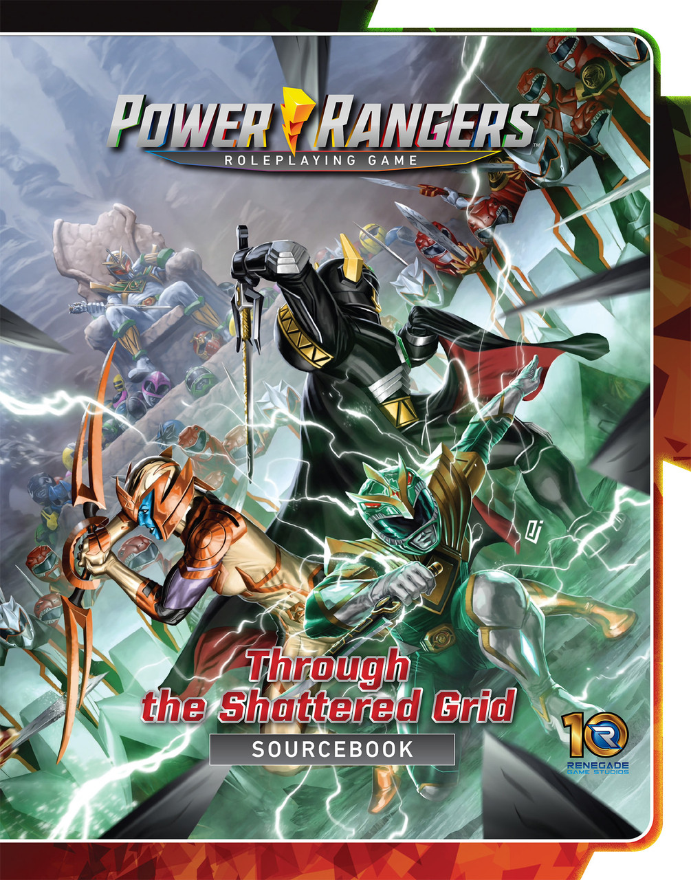 Power Rangers Role Playing Game: Through the Shattered Grid Sourcebook