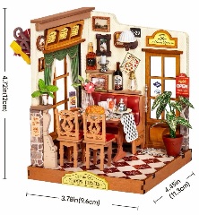 Champs Elysees Bistro DIY Scale Model