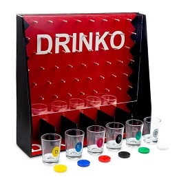 Drinko Shot Glass Drinking Game - USED - By Seller No: 11469 Joe Richard