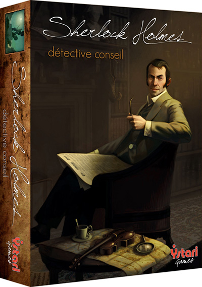 Sherlock Holmes Consulting Detective Board Game - USED - By Seller No: 7709 Tom Schertzer