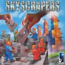 Skyscrapers The Board Game - USED - By Seller No: 9411 David and Alisa Palomares Jr
