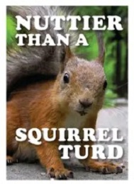 Metal Poster: Nuttier Than a Squirrel Turd