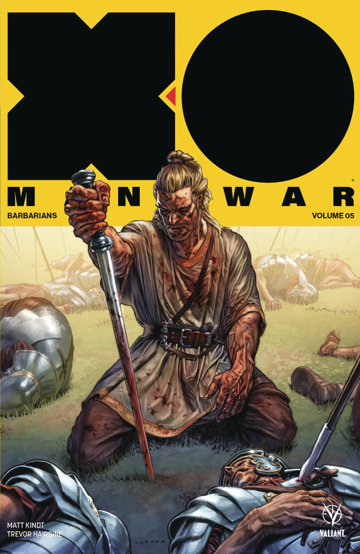 X-O Manowar Volume 5: Barbarians TP